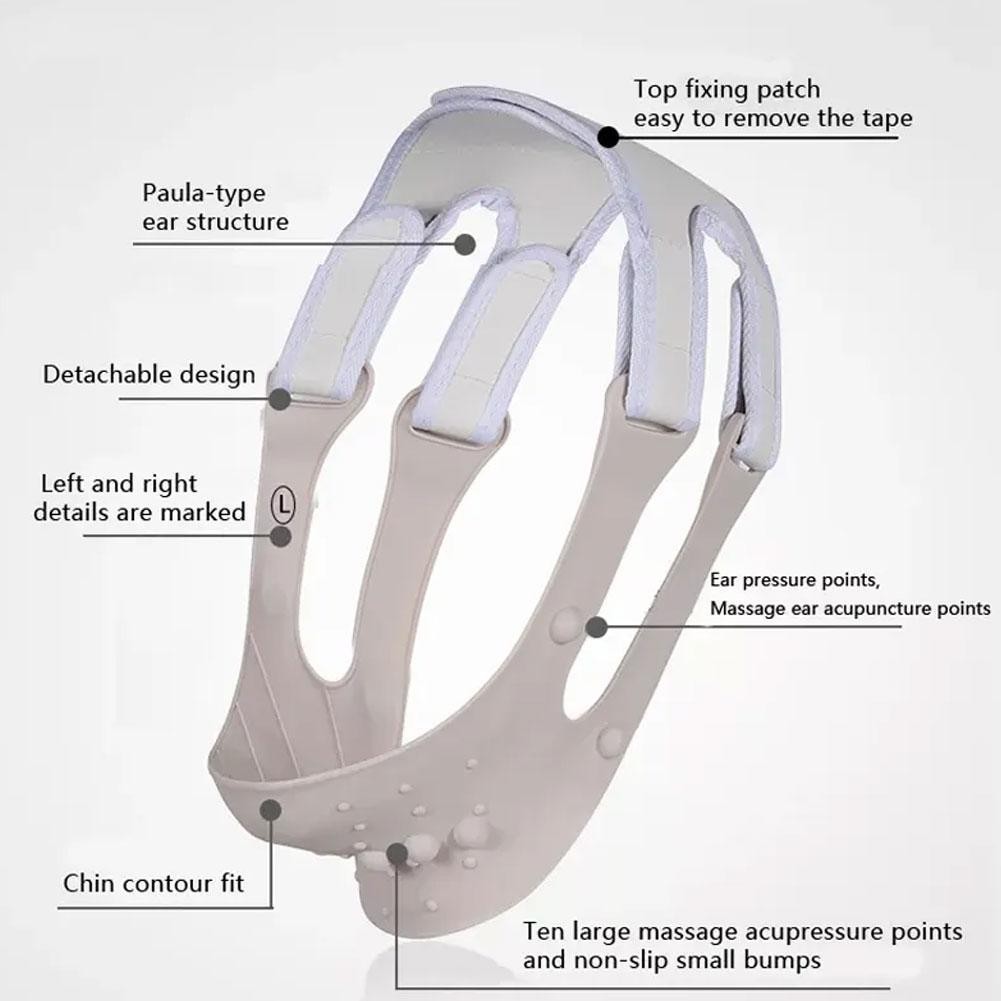 V-shape Double Chin Face Sheath Masque Double Menton Lifting Face Mask Band Chin Visage T2m2