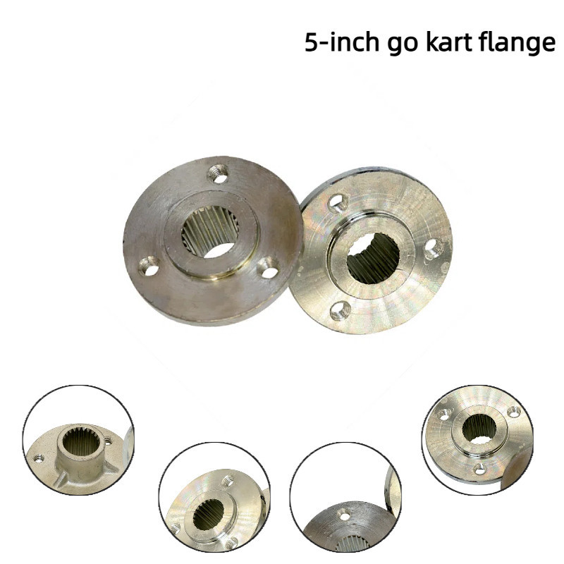 5 inch 23T Rear flange Wheel Hub 50mm Fit For 110cc 168 200F Go Kart Buggy Karting ATV UTV Quad Bike