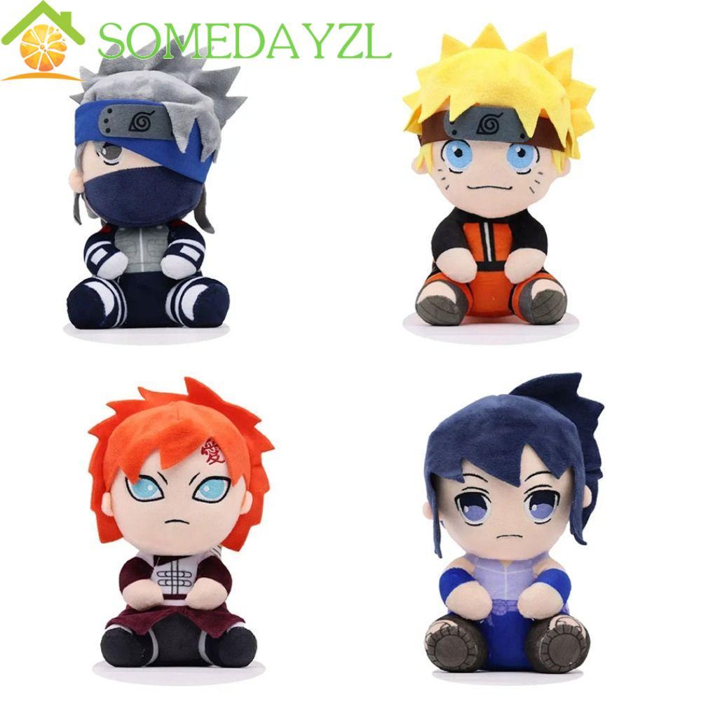 SOMEDAYZL Naruto Plush Doll, Uchiha Itachi อะนิเมะญี่ปุ่น Kakashi Plush ของเล่น,การ์ตูนสร้างสรรค์น่า