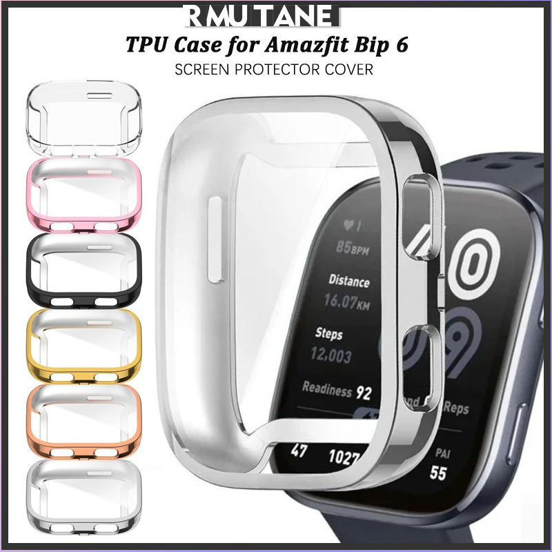 Anti Gores กรณี TPU อ่อนสำหรับ for Amazfit Bip 6 ปกป้องหน้าจอ อุปกรณ์เสริมกันชนสำหรับ for Smartwatch Amazfit Bip 6