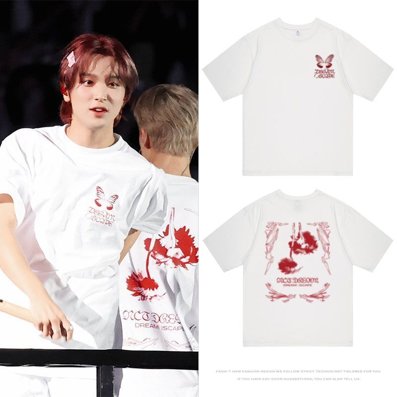 NCT DREAM Concert DREAM SCAPE สินค้า Lee Mark Park Ji Sung เสื้อผ้าสไตล์เดียวกันเสื้อยืดแขนสั้น20251
