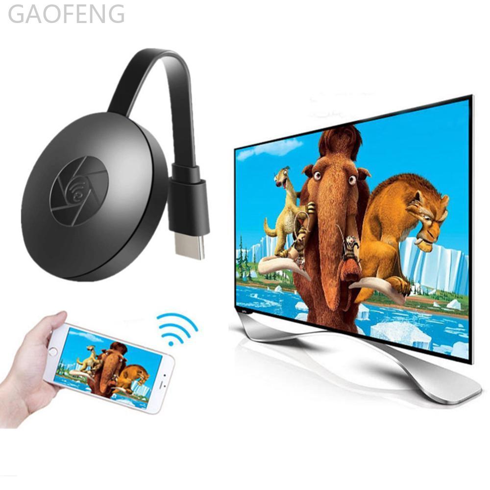 GAOFENG ไร้สาย HDMI Mirroring หลายอุปกรณ์โทรศัพท์มือถือเชื่อมต่อกับ TV HD 1080P Projection คอมพิวเตอ