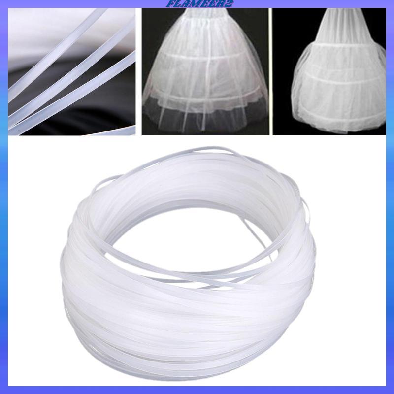 [Flameer2] 109Yards Clear Boning Corset พลาสติก DIY ชุดแต่งงานสนับสนุนเย็บผ้า