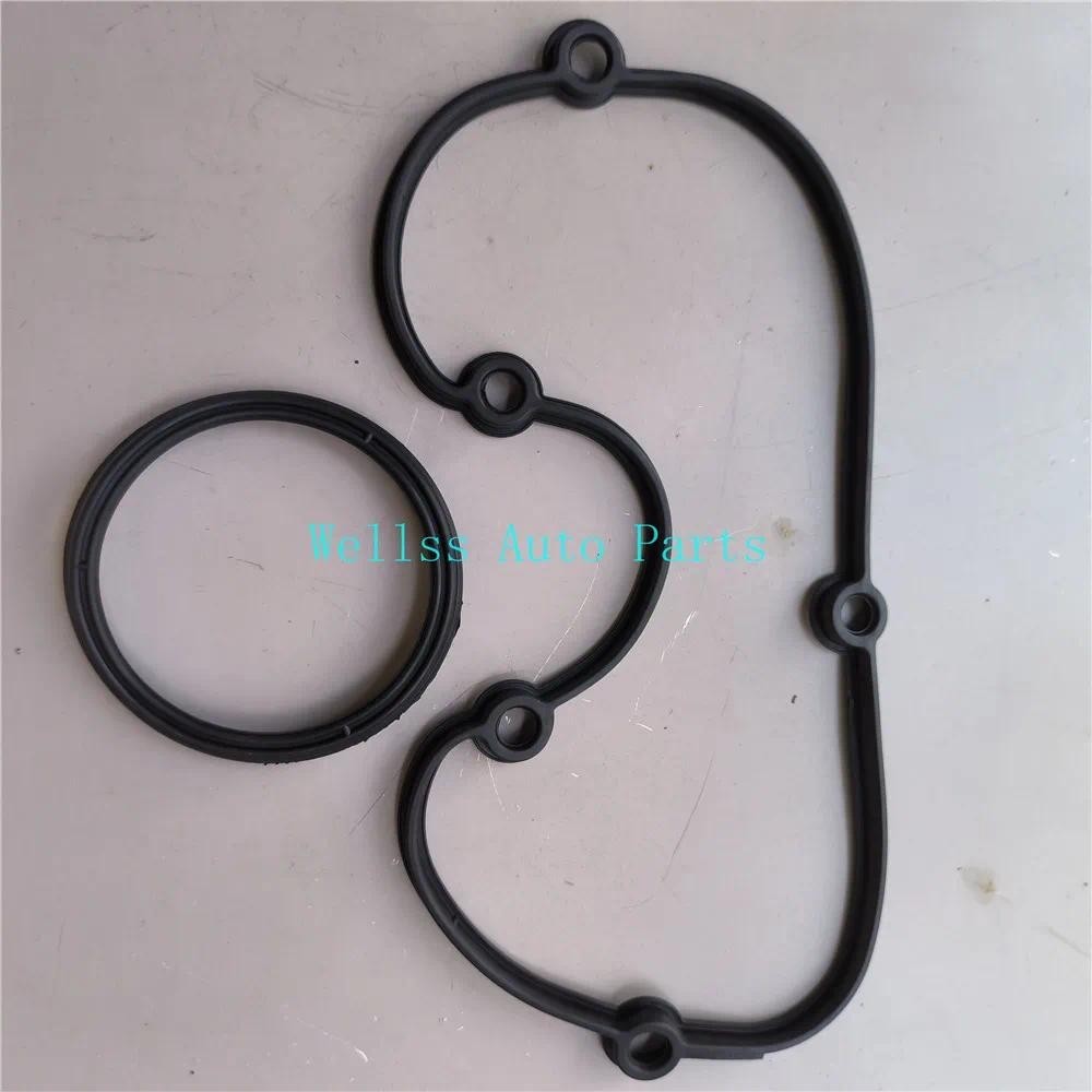 ปะเก็นฝาครอบโซ่ไทม์มิ่งด้านบน 15X 06H103483ดี 06ชม.103483C ชุดซีลสําหรับ Audi A3 A4 S4 A5 Q3 Q5 Jett