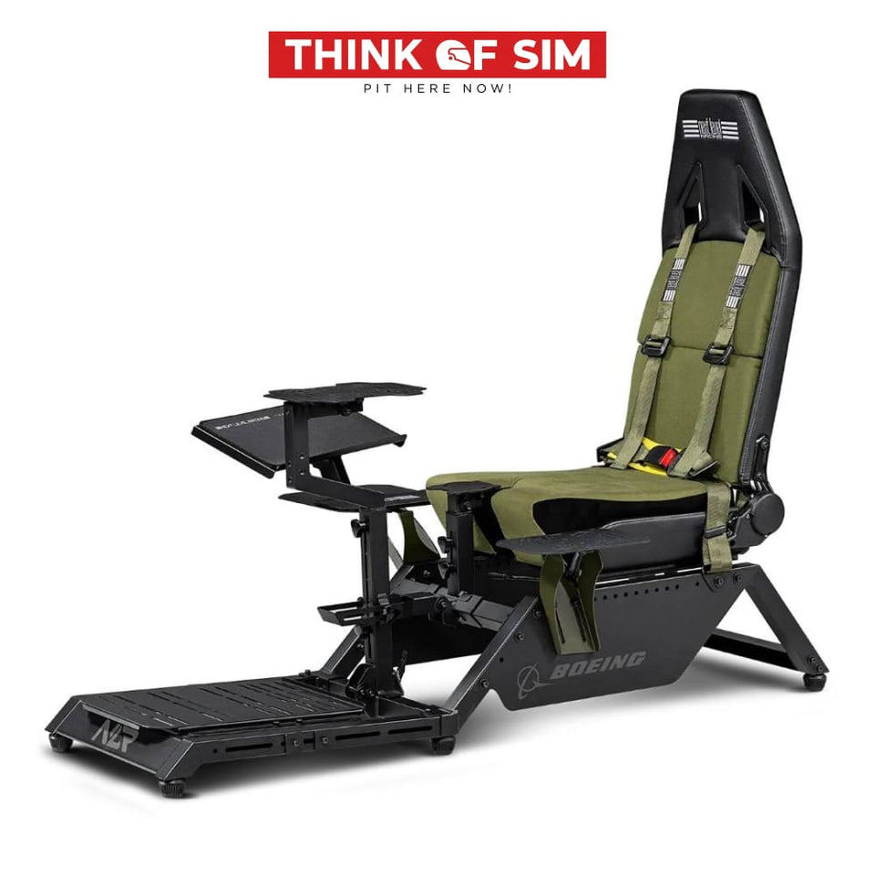 Next Level Racing Flight Simulator Boeing Military Edition ค็อกพิทขับเครื่องบิน  (สี Military Green) ประกันศูนย์ไทย