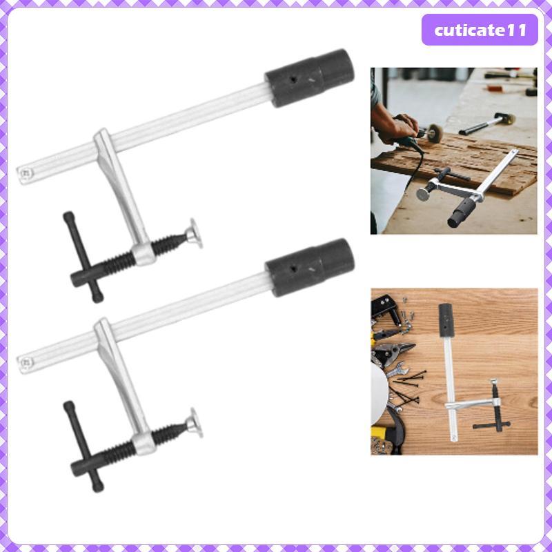 [Cuticate1] F Bar Clamp 3-5/32 นิ้วคอความลึกเงินปรับเฟอร์นิเจอร์ไม้ Drop Drop Steel Metalworking F C