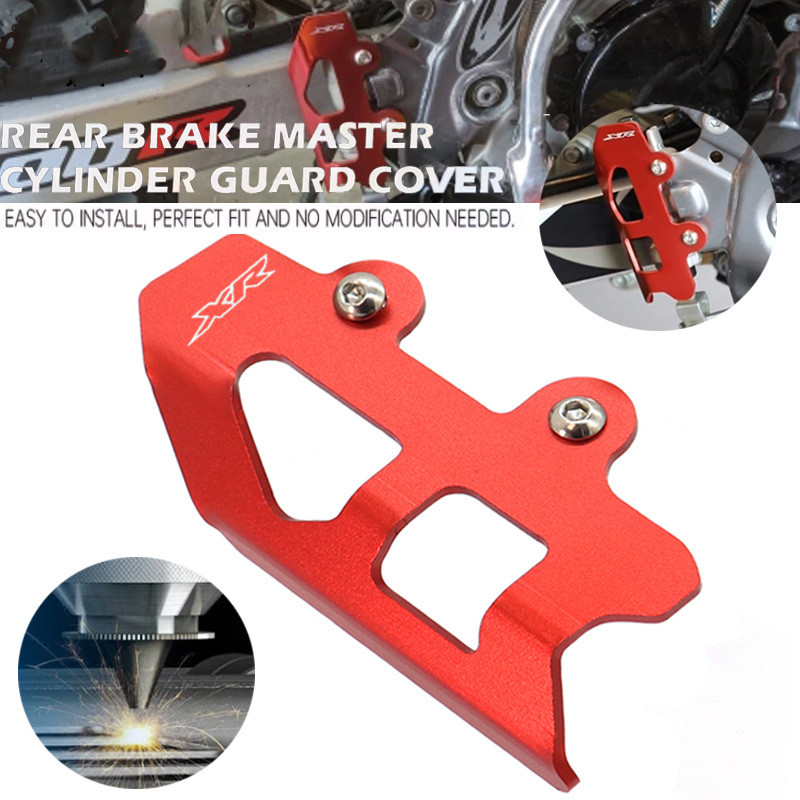 ด้านหลังกระบอกเบรค Guard สําหรับ HONDA XR250R XR400R XR600R XR650R XR650L รถจักรยานยนต์ XR 250 400 6