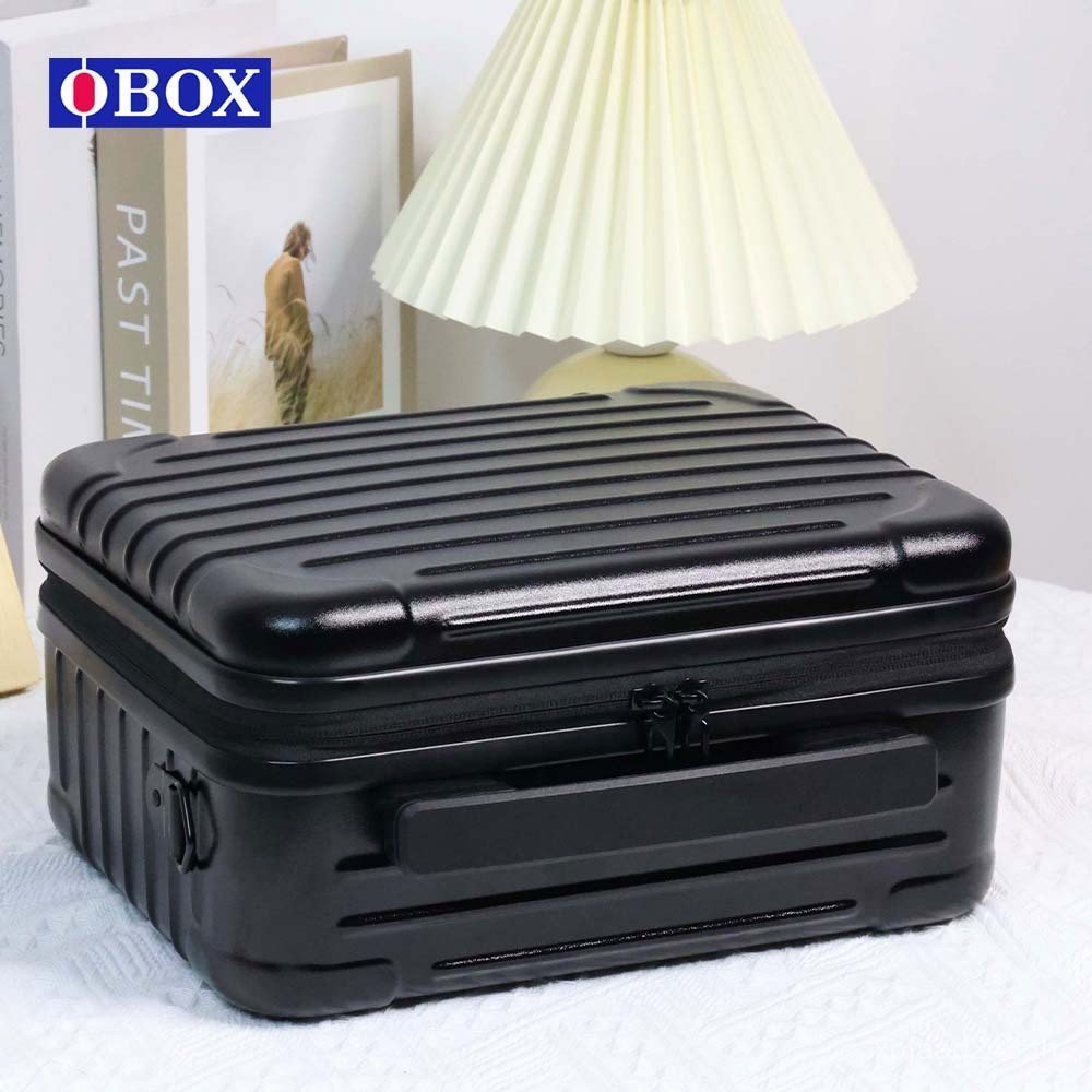 ทําเล็บแต่งหน้ากรณีขนาดใหญ่ความจุน้ําหนักเบาแบบพกพากลางแจ้งแต่งหน้า 40 ซม.obox สักเครื่องมือ Qihui แ