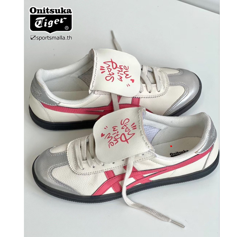 Onitsuka Tiger รองเท้าผ้าใบสีชมพู สำหรับทั้งผู้ชายและผู้หญิง