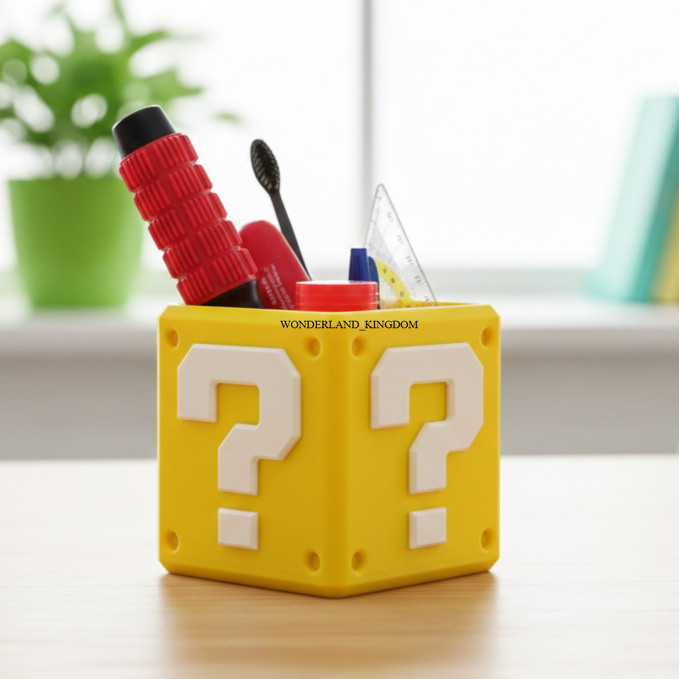 PEGBOARD SKACIS ORGANIZER QUESTION MARK SUPER MARIO BROSS SKDS TRAY