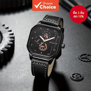 นาฬิกาควอทซ์ผู้ชายที่มีความซับซ้อน สายหนังคลาสสิกใหม่สําหรับ…