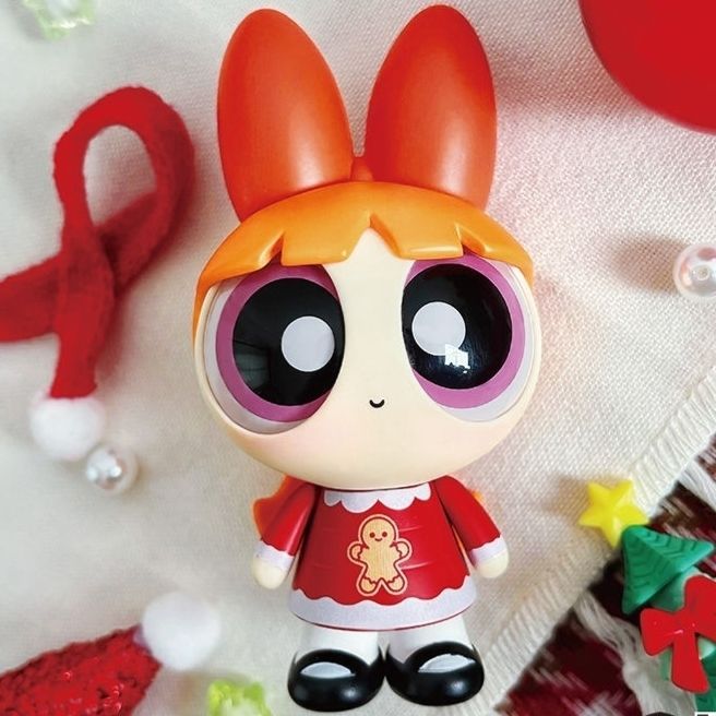 รุ่น Q High-value Powerpuff Girls Spring Overture ของเล่นเด็กของขวัญวันเกิดเครื่องประดับเด็กน่ารัก z