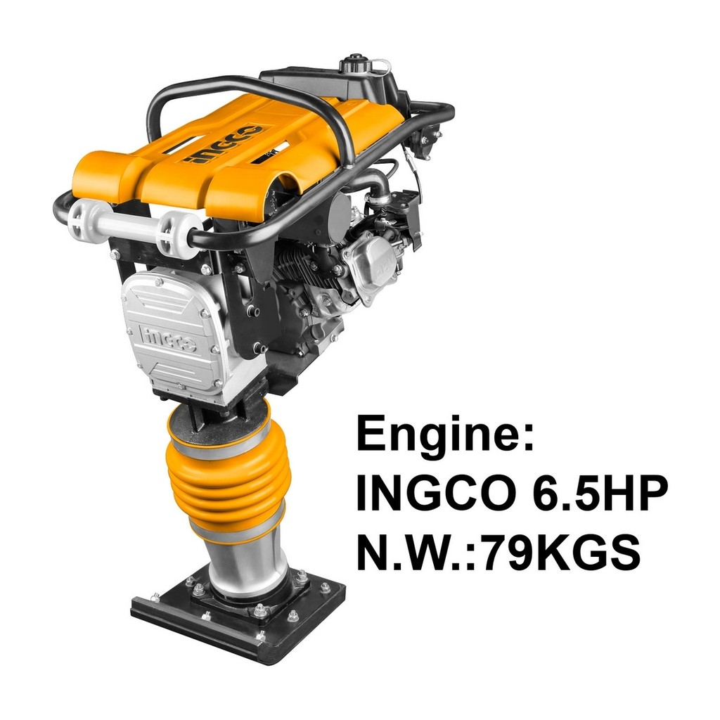 INGCO อิงโก้ เครื่องตบดินกระโดด(เครื่องยนต์ HONDA) GASOLINE TAMPING RAMMER Code GRT75-1