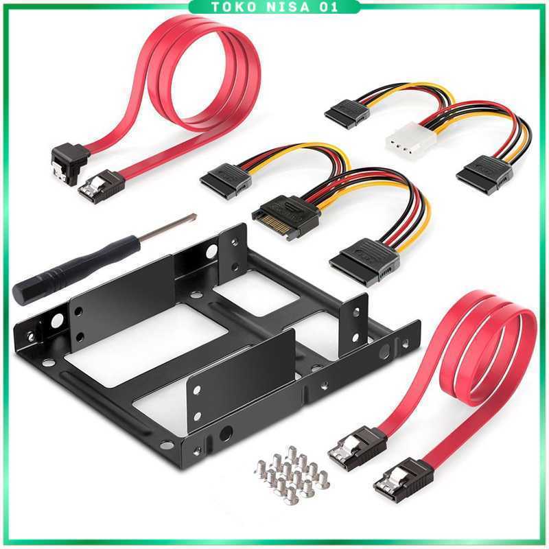 Enclosure External HDD / SSD 2.5 นิ้วถึง 3.5 นิ้ว 2 Bay - SCM02