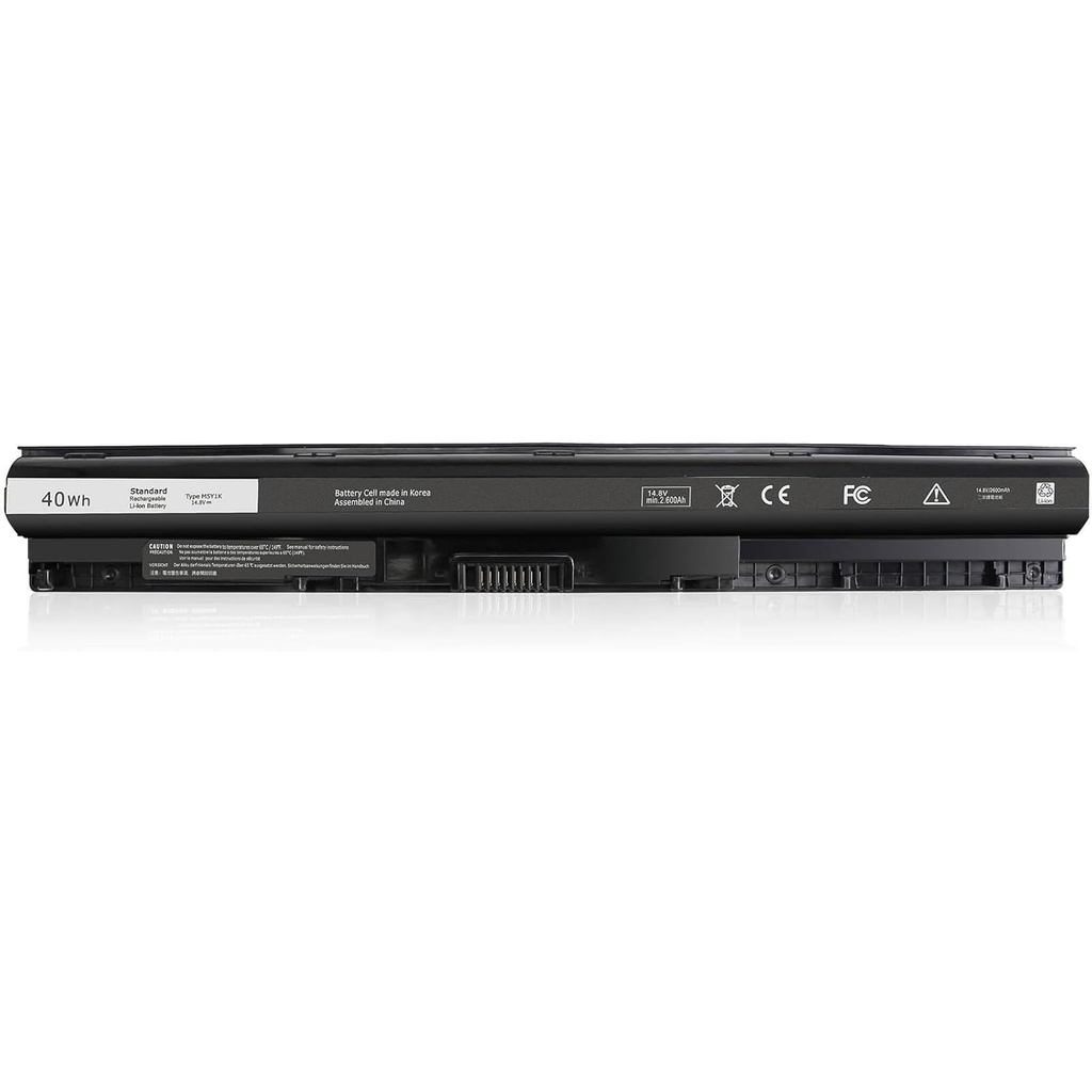 40WH M5Y1K 14.8V แบตเตอรี่สําหรับ Dell Inspiron 14 15 17 5000 3000 Series 5559 5558 3551 3451 3558 i