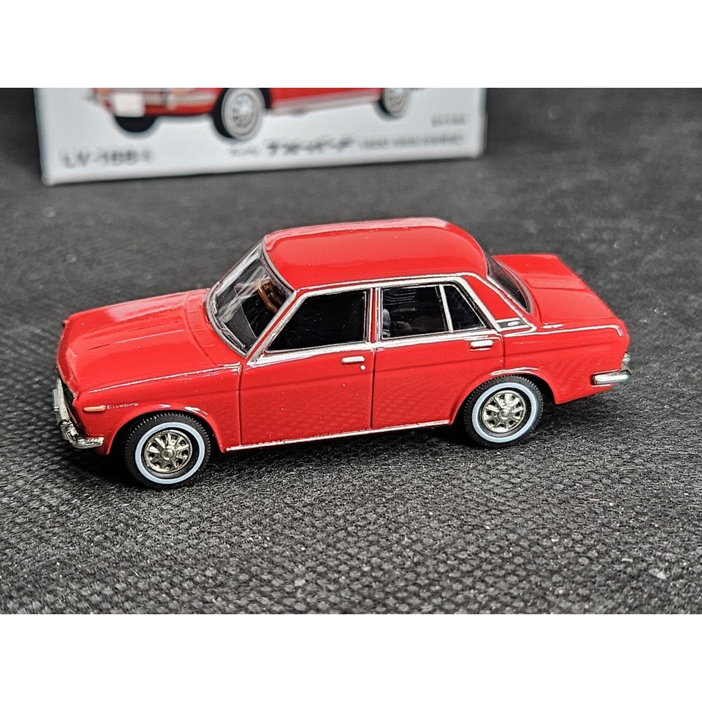Tomytec TOMICA LIMITED VINTAGE LV-168a Nissan Bluebird 1600 SSS 1969 รุ่น 1/64 รุ่นโลหะผสม ลักษณะเช่