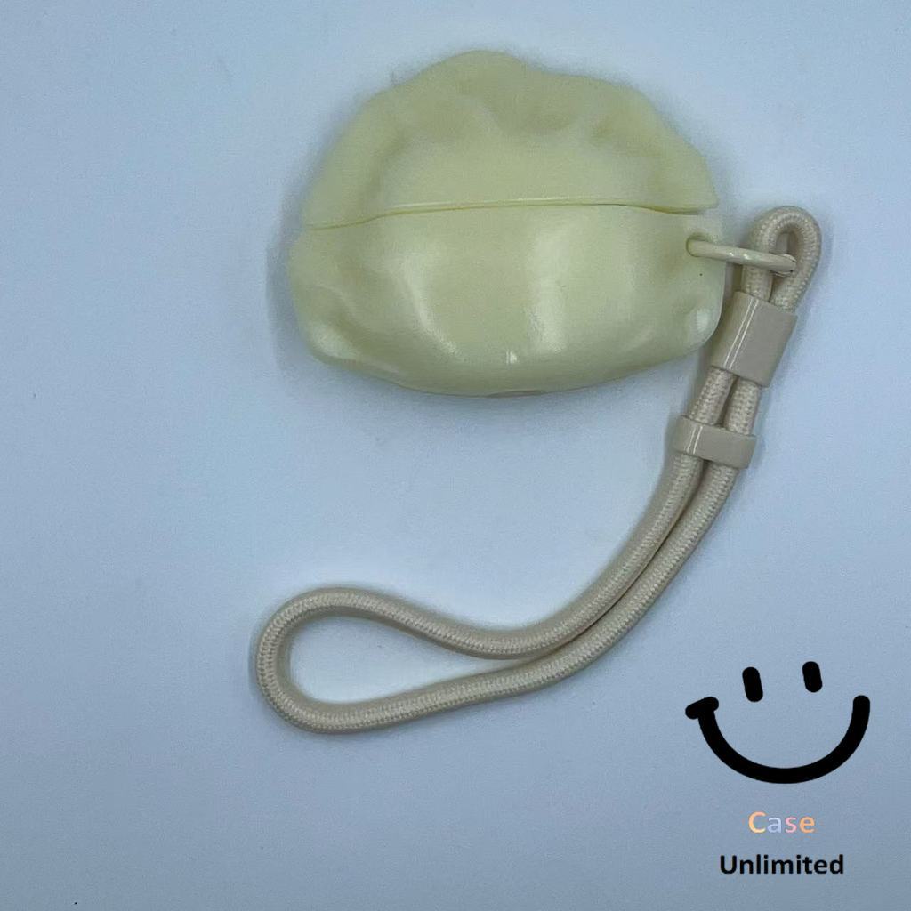 Geek For QPLUS Stereo BT24 เคส Case Headphone Case&Lanyard ลายเกี๊ยวสมจริงน่ารัก