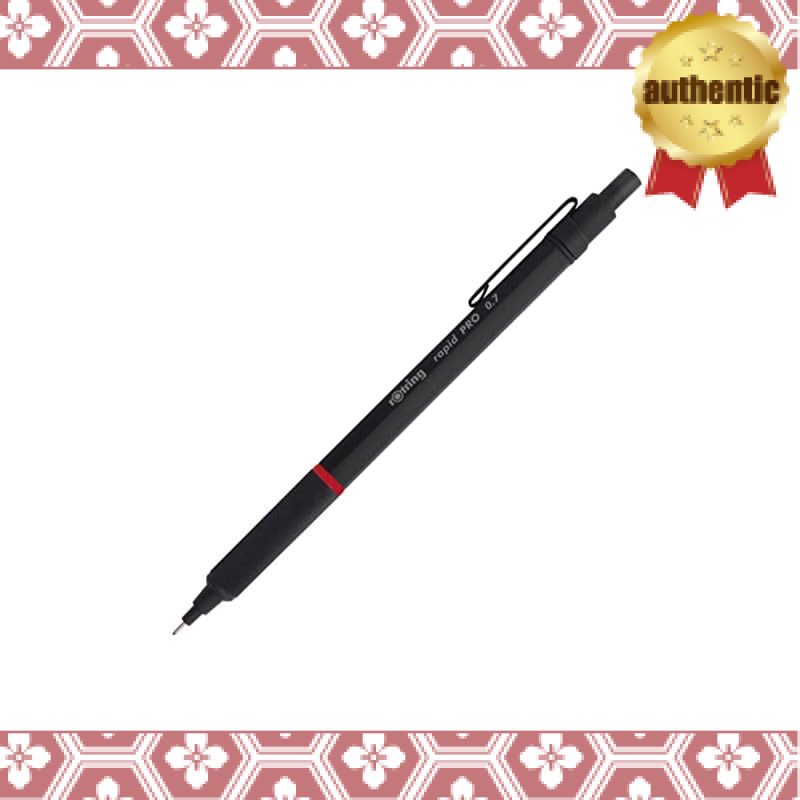 Rotring Mechanical Pencil Rapid Pro 0.7mm Black 1904-257 [Japan Authentic Product]
