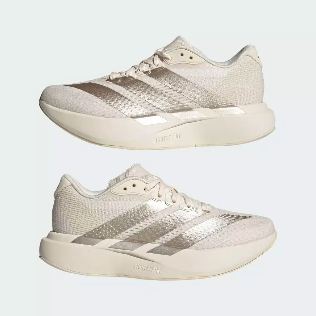adidas วิ่ง รองเท้า Adizero Pacer ผู้หญิง สีขาว KZ8980 thumbnail 9