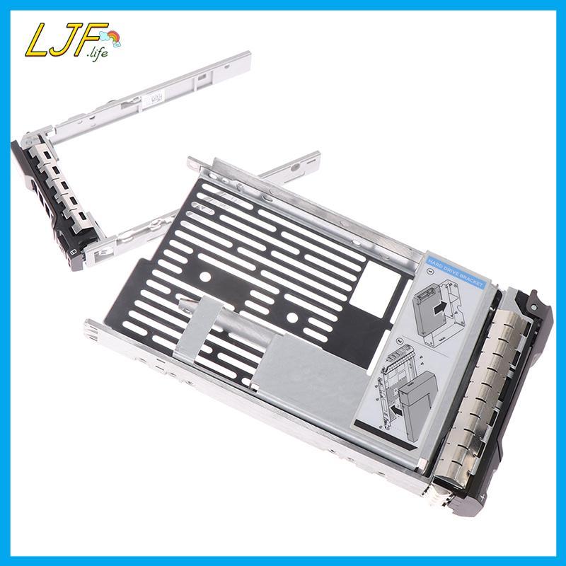 LJF 2.5 "3.5 "SAS SATA HDD แคดดี้ถาดสําหรับ Dell poweredge server R310 R510 R720 R730