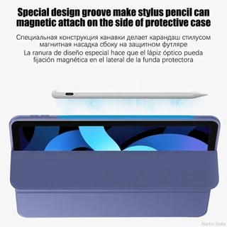 TPU หนัง Tri-Fold Stand กรณีแท็บเล็ตสําหรับ Tecno Megapad Pro 12 "2025 สําหรับ Tecno Megapad SE 11 "T1102 สําหรับ Megapad 11 นิ้ว 2024 หนัง Tri-พับสมาร์ท Auto Sleep Wake