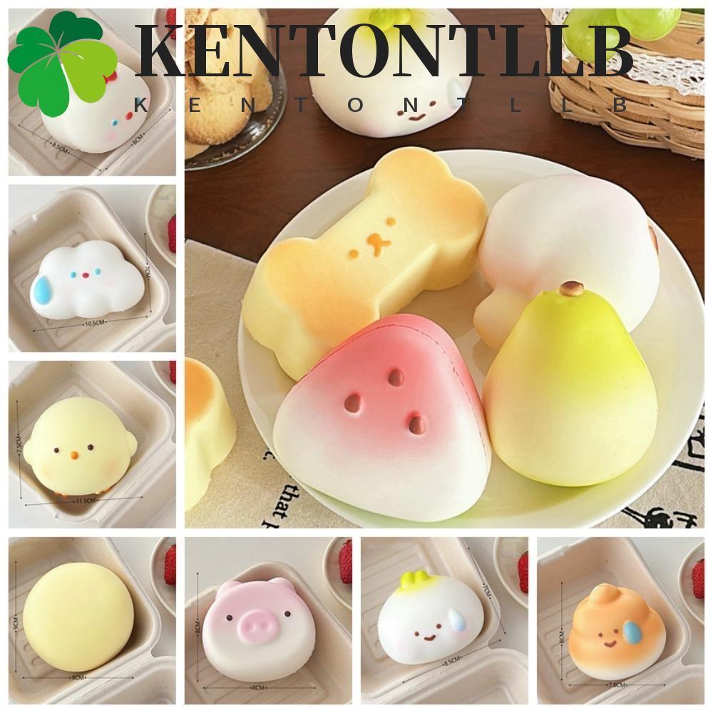 KENTONTLLB ของเล่นบีบผลไม้, อาหารชีสการ์ตูนของเล่นอยู่ไม่สุข, กระต่ายนุ่ม TPR แตงโมผลไม้ของเล่นหยิกโจ๊กที่ใช้งานได้จริง