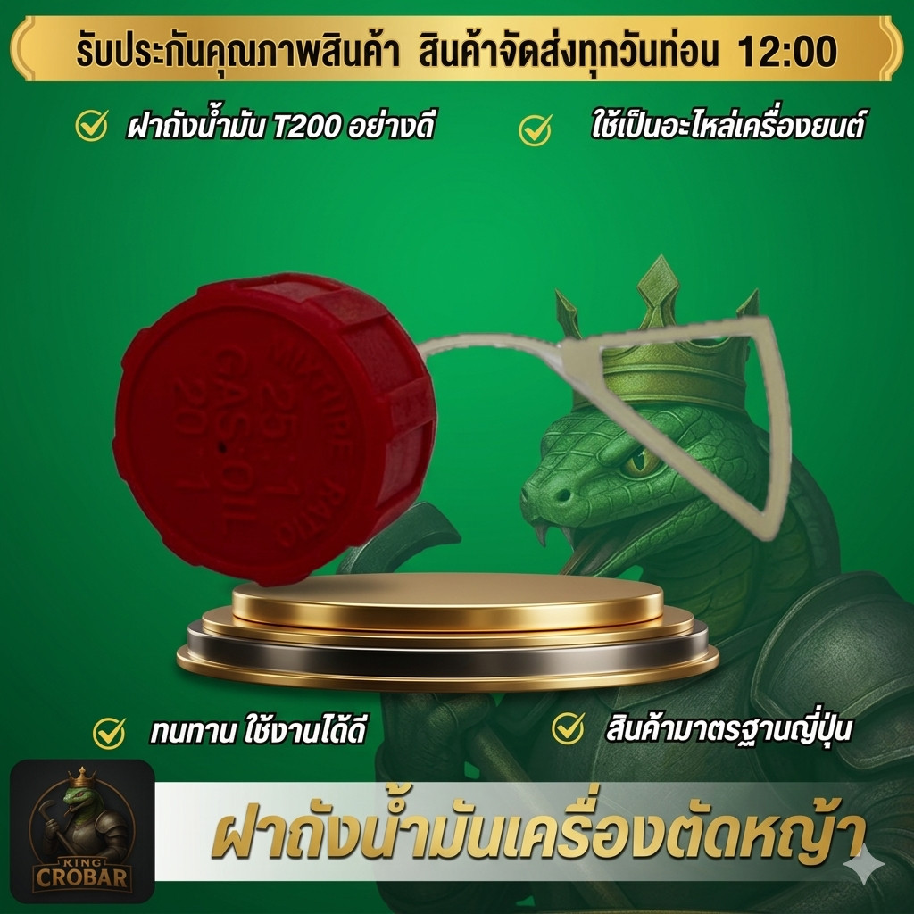 ฝาถังน้ำมันเครื่องตัดหญ้า T200 อย่างดีMARTENS อะไหล่เครื่องตัดหญ้า