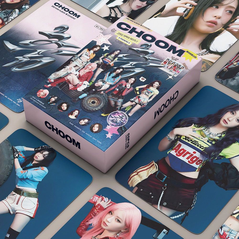 55 BABYMONSTER BABYMONSTER Photocards อัลบั้มใหม่ CHOOM การ์ดโฮมเมด RORA Zheng Ya lomo การ์ด