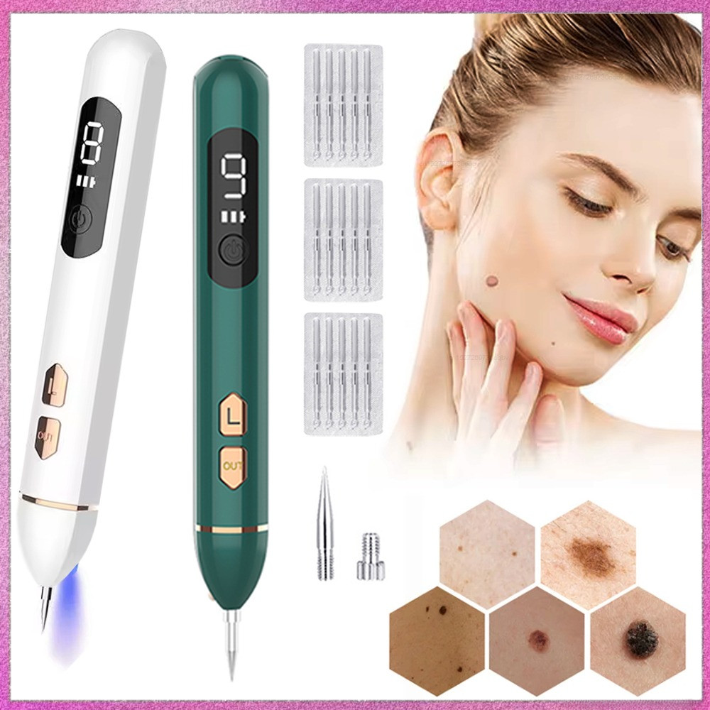 เลเซอร์พลาสม่าปากกา Dark Spot Mole Warts Remover แท็กผิว Remover สําหรับ Face Nevus Tattoo จุดสีดําก