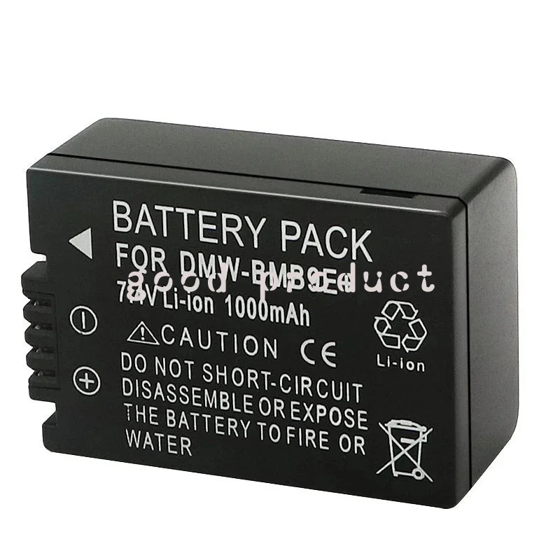 เหมาะสําหรับ PanasonicDMW-BMB9EBatteryDMC-FZ80D FZ40 FZ45 FZ47 FZ48 FZ60 FZ62 FZ70 FZ100