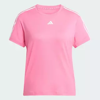 adidas Gym & Training เสื้อยืด AEROREADY Train Essentials 3-Stripes ผู้หญิง สีชมพู KC3325