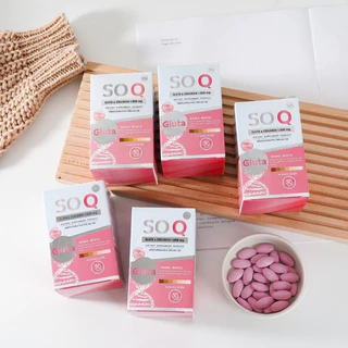 (สินค้าของแท้💯) โซคิวกลูต้าคอลลาเจน Soqgluta