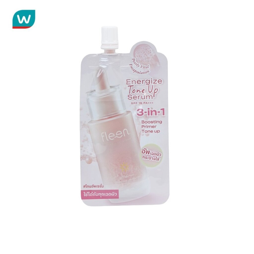 Premium (สินค้าตัวแถม) Fleen Beauty Energize Tone Up Serum sachet 1 Pcs GWP
