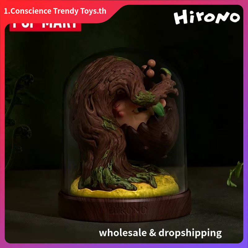 P POPMART POPMART Ono Hirono เรือนกระจก Mimosa Series รูป Mystery กล่องของเล่นของขวัญเครื่องประดับ