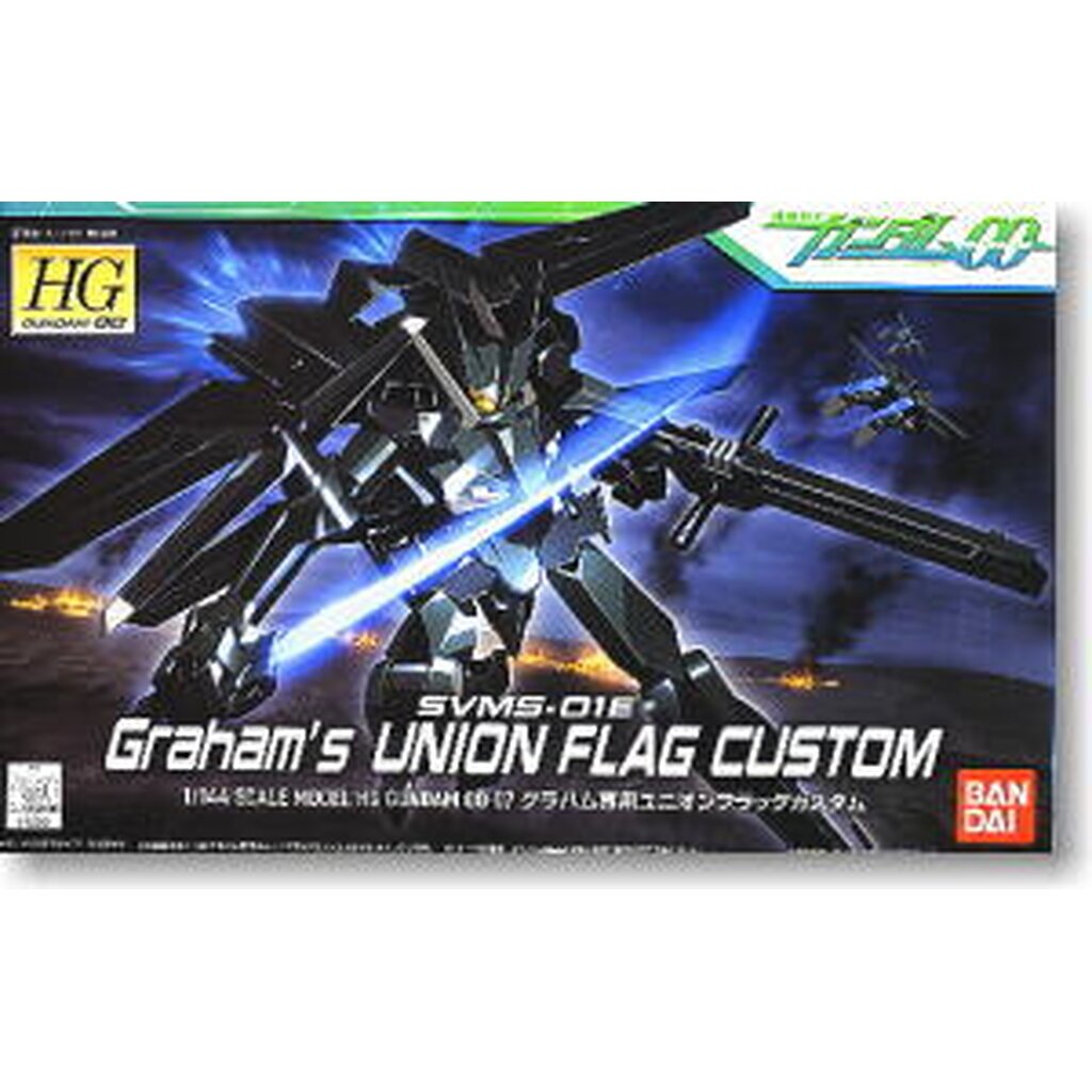 Bandai 4573102606402 hgOO 07 1/144 SVMS-01E Graham`s Union Flag Custom (graham custom) 1000yen