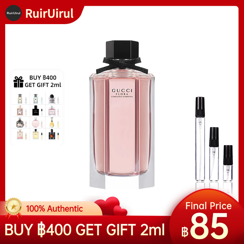 แท้💯น้ำหอมแบ่งขาย Flora by  Gorgeous Gardenia EDT&Flora Gorgeous Gardenia EDP2ml/5ml/10ml น้ำหอม