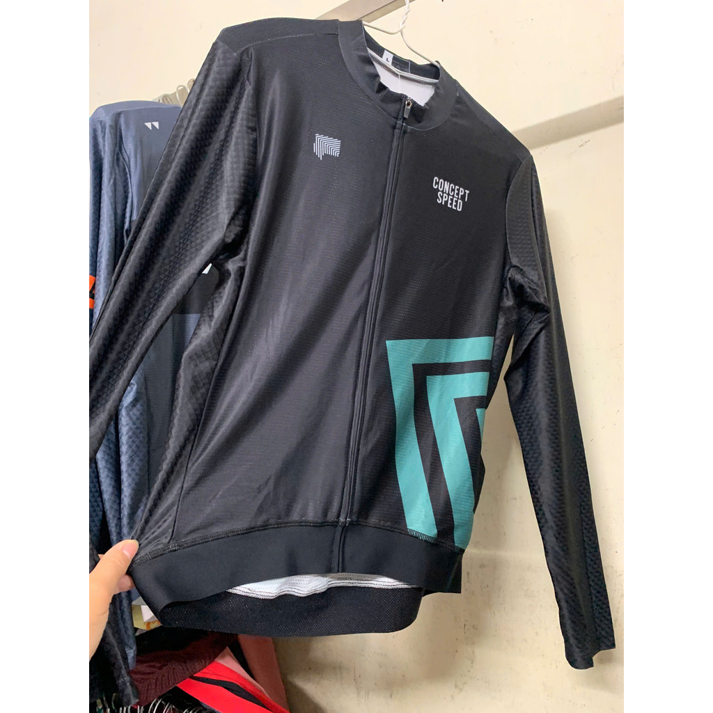 CONCEPT SPEED เสื้อเชิ้ตแขนยาวปั่นจักรยานมืออาชีพ