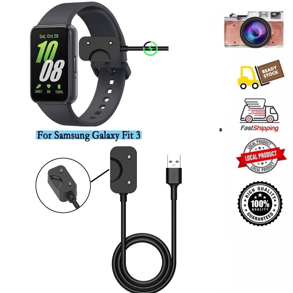 Samsung galaxy fit 3 typec สายชาร์จ Samsung fit3 USB สายชาร์จ อะแดปเตอร์ชาร์จ