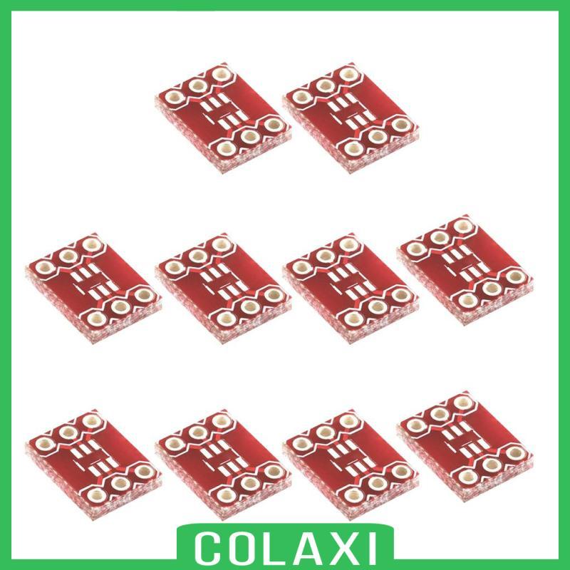[Colaxi] 10 ชิ้น 6 พิน SOT23 เป็นอะแดปเตอร์ DIP ซ็อกเก็ต PCB บอร์ดแปลงการทดลอง