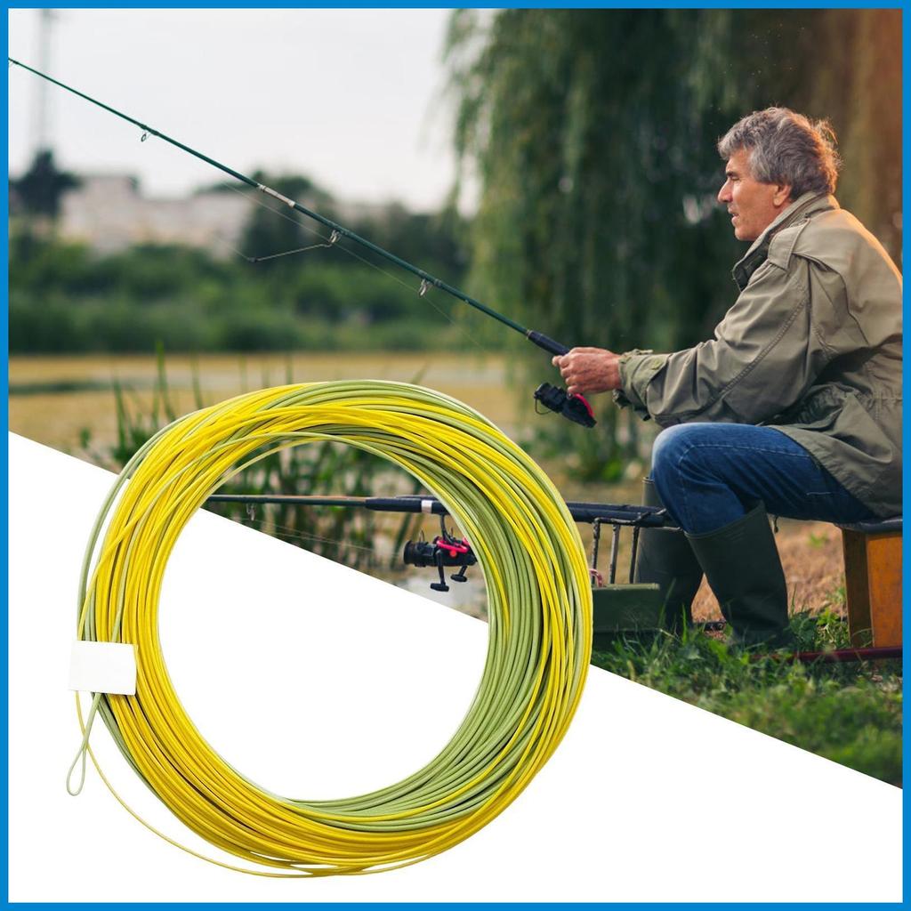 Fly Line Trout Tippets Line Tapered Floating Fly Leader สําหรับการแข่งขันปลาเทราท์ท่องน้ําจืดทะเลลึก