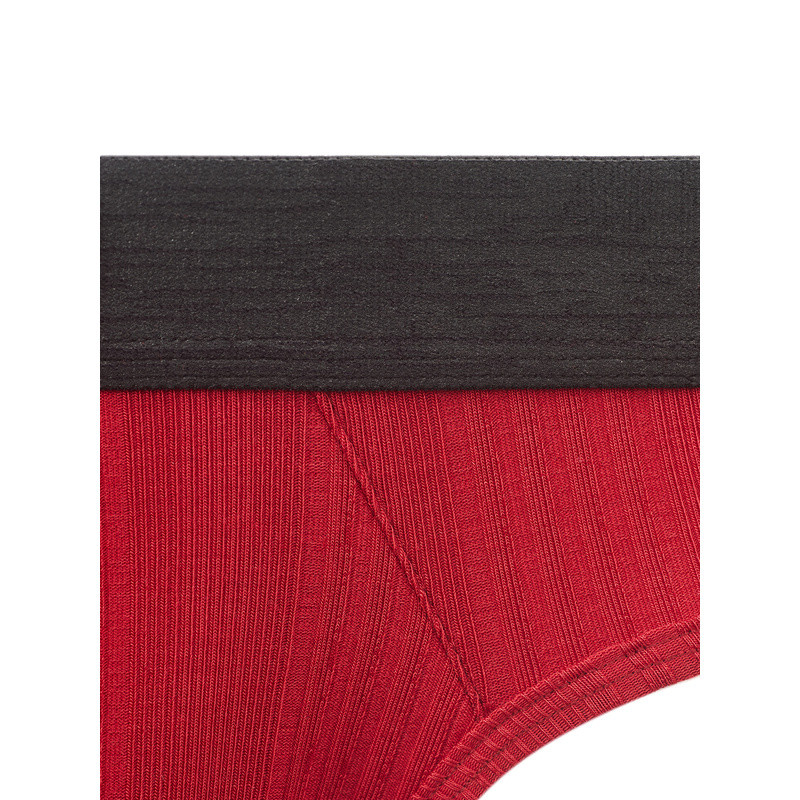 SALIGIA | Underwear men Briefs กางเกงในสีแดงสำหรับผู้ชาย ชุดชั้นในชาย เซ็กซี่  ปลอบโยน Baron’s staggered three-dimensional striped Tencel Modal ราคา ถูกที่สุด ดีลบีเคเค แกลเลอรีภาพที่ 6