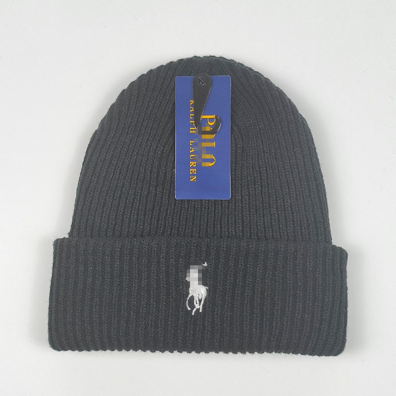 หมวกทําด้วยผ้าขนสัตว์กีฬาสบายๆถักหมวกหนาอบอุ่นเย็นหมวกเย็บปักถักร้อย - รูปที่ 4