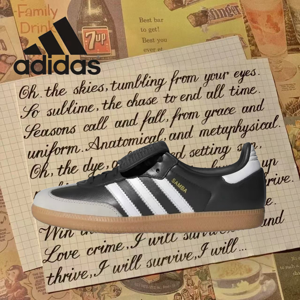 （ของแท้ 100 %）💞 adidas originals gazelle Samba OG spezial IG2010 สีดำ