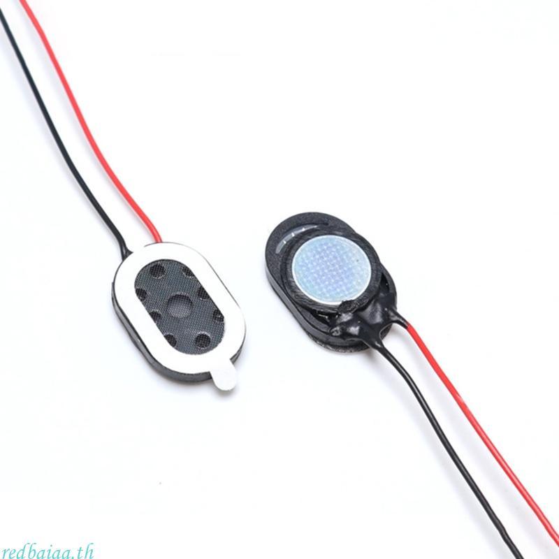 Redbaiaa 1015 1510 ลําโพง 8 โอห์ม 1W 1W8R ลําโพงรูปไข่รูปลําโพงโน้ตบุ๊คแล็ปท็อปลําโพง DIY ซ่อม - 2 ช