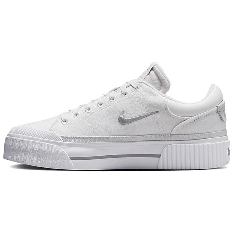 คอเต่า ร combedngถ. Nike Court Legacy Lift White Light Smoke Grey W - FZ2606-100 hhh GCXN