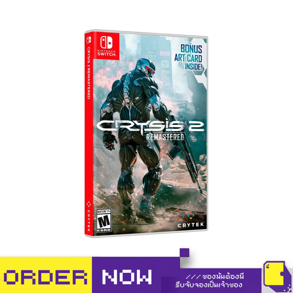 [+..••] NSW  CRYSIS 2 REMASTERED (เกม Nintendo Switch™ 🎮)