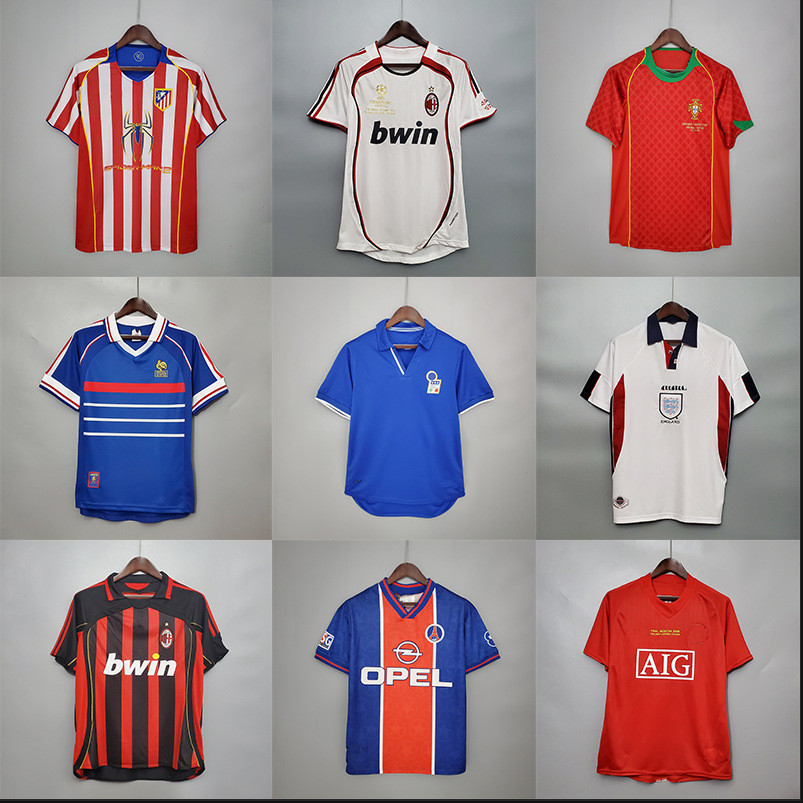 เสื้อบอล เสื้อบอลย้อนยุค เสื้อฟุตบอลแขนสั้นอังกฤษ Horse Racing Argentina Italy France Season Santo H