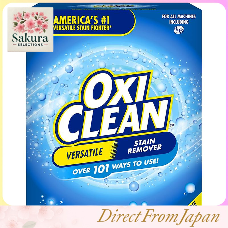 OxiClean EX Oxygen-Based Bleach Powder - Powerful Stain Remover for Laundry, Deep Cleaning, and Mult