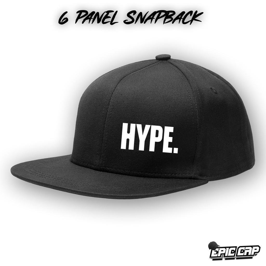 2025 HYPE. แฟชั่นดีไซน์ผ้าฝ้าย Snapback แบนปีก 6 แผงหมวก