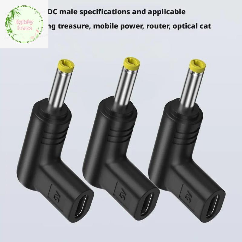 BigBabyHouse 5V Type-C ถึง DC ชาร์จปลั๊กแปลงสําหรับ PSP 1000, 2000, 3000 อะแดปเตอร์เกม DC แจ็คปลั๊กอ